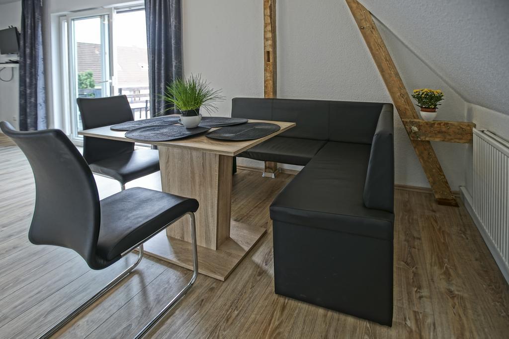 Ostseeferienhaus Oberes Apartment Monkebude Bagian luar foto